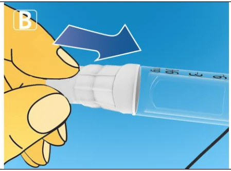 A cartoon hand holding a tube
Description automatically generated