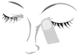 5_Press a finger into the corner of your eye