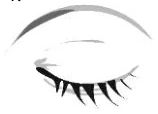 Closed eye