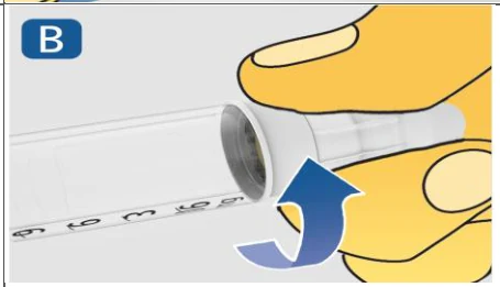 A close-up of a tube

Description automatically generated