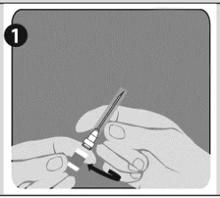 A close-up of a hand holding a needle
Description automatically generated