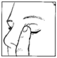 A close-up of a person's face

Description automatically generated