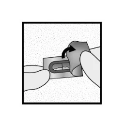 A close-up of a hand opening a piece of paper

Description automatically generated 